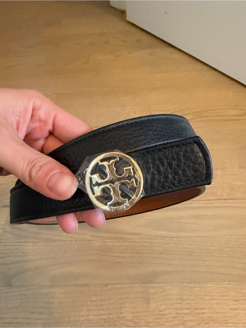 Tory Burch Reversible Belt black / brown NEW